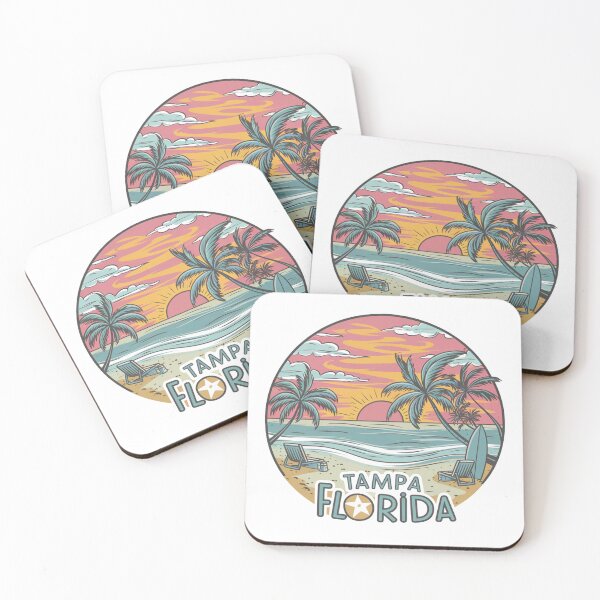Artikelvorschau, Tampa Florida | Tampa Sonnenuntergang Ruhe entworfen und verkauft von CircinusStore.