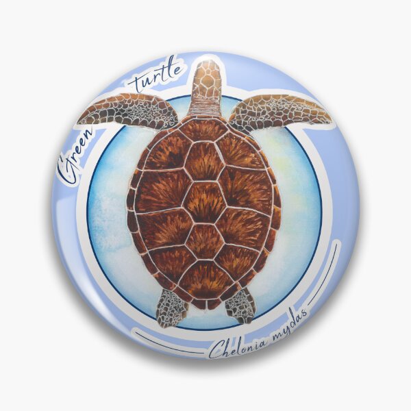 Item preview, Green turtle (Chelonia mydas) designed and sold by PhocoenaArt.