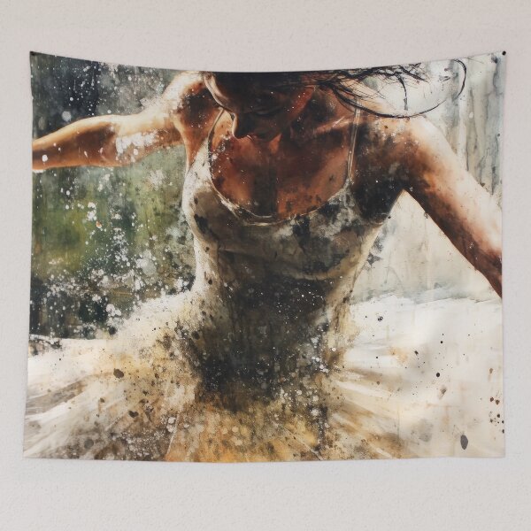 Item preview, Ballet Dancer watercolor art #ballet #dancer designed and sold by JBJart.