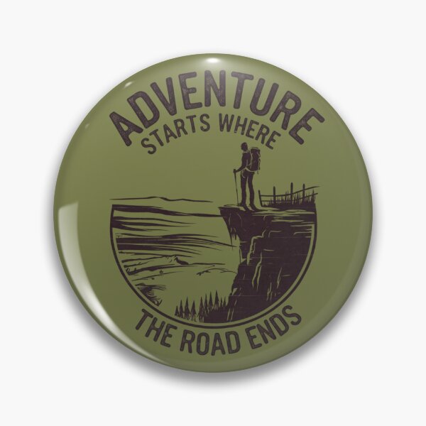 Item preview, Adventure starts where the road ends designed and sold by MagicWander.