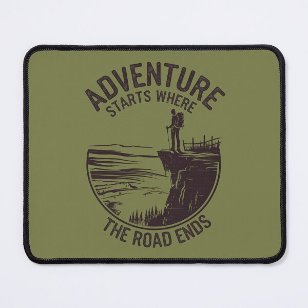 Item preview, Adventure starts where the road ends designed and sold by MagicWander.