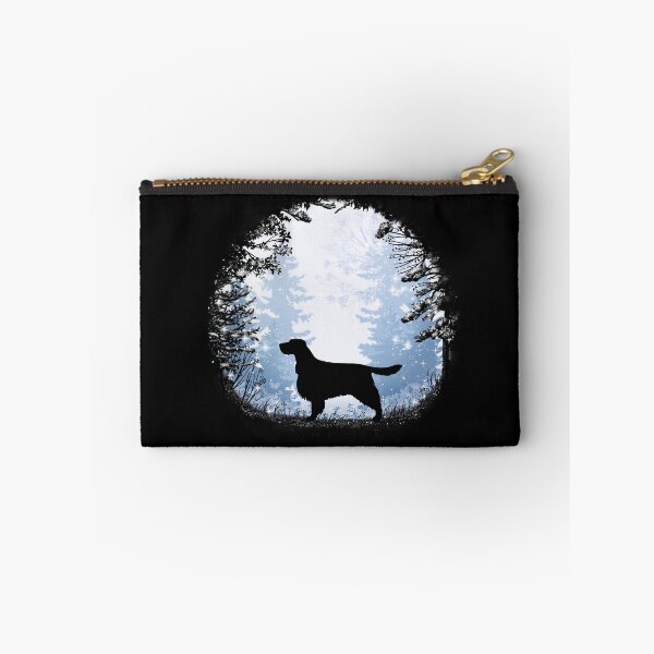 Item preview, “First Snow” English Springer Spaniel European Style designed and sold by Spinyflowerart.