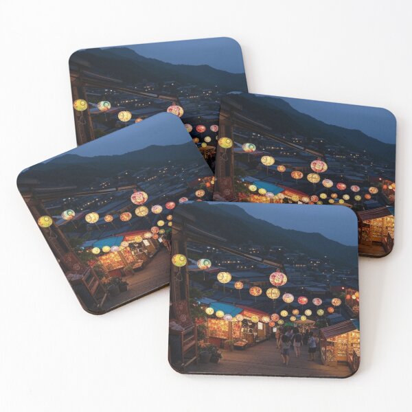 Item preview, Lantern Lights of Jiufen Taiwan designed and sold by Places On Earth.