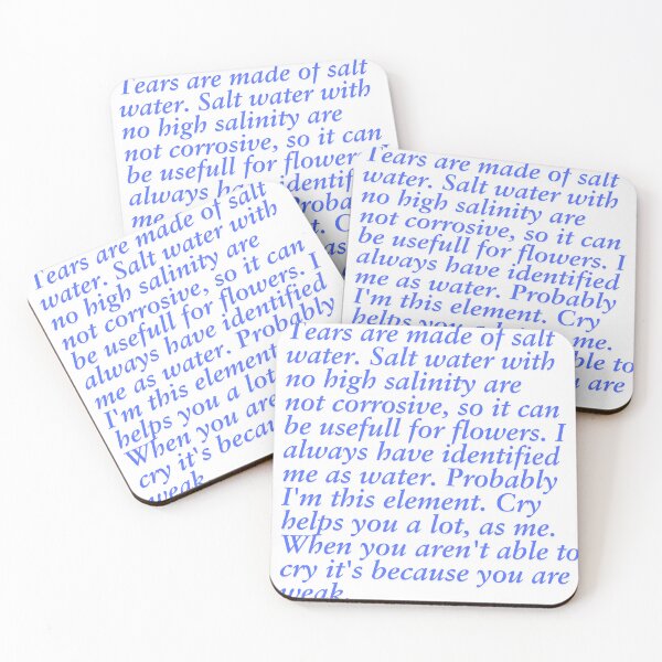 Item preview, Tears&Water designed and sold by di-Vera-Rosati.
