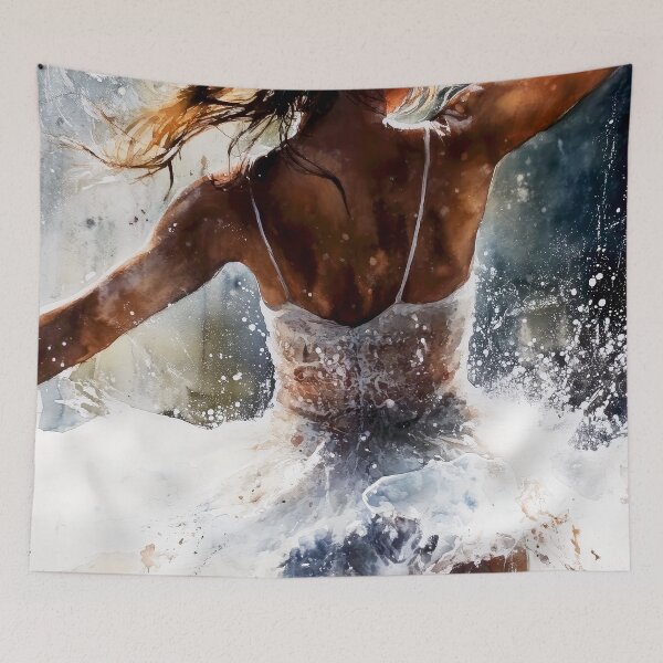 Item preview, Ballet Dancer watercolor art #ballet #dancer designed and sold by JBJart.