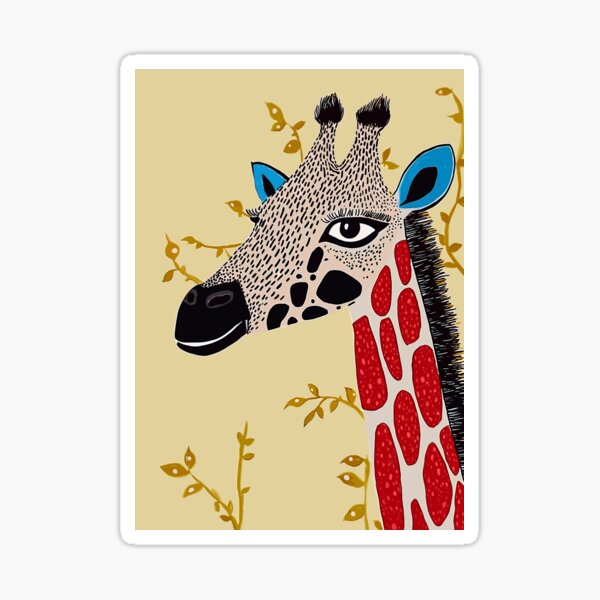 Item preview, Stylish Giraffe designed and sold by Liededrom..