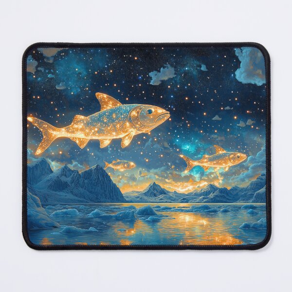 Item preview, Floating Glowing Fish designed and sold by ACastilloArt.