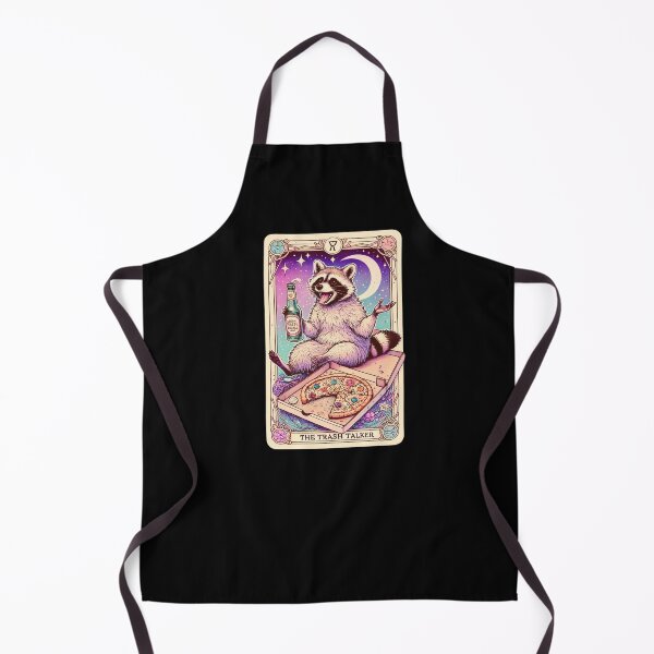 Item preview, Trash Talker Raccoon Gossip Tarot Card designed and sold by litchick1977.