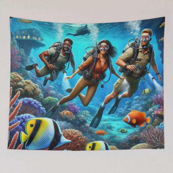 Item preview, Deep Ocean Dive  designed and sold by WyckedLynn.