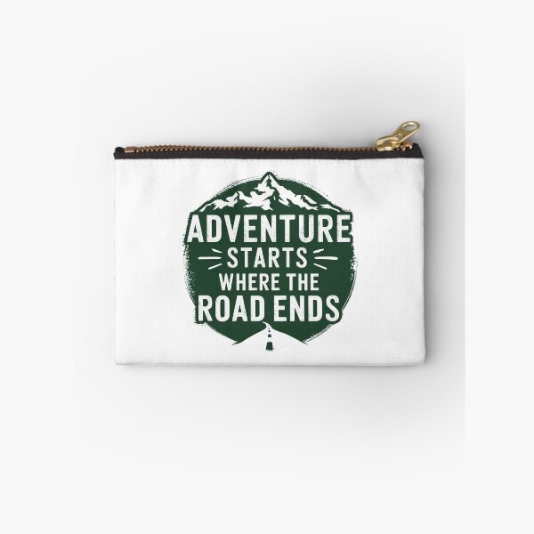 Item preview, Adventure starts where the road ends designed and sold by MagicWander.
