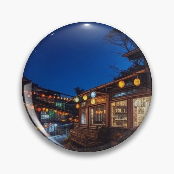 Item preview, Orange Lantern Lights in Jiufen Old Street designed and sold by Places On Earth.