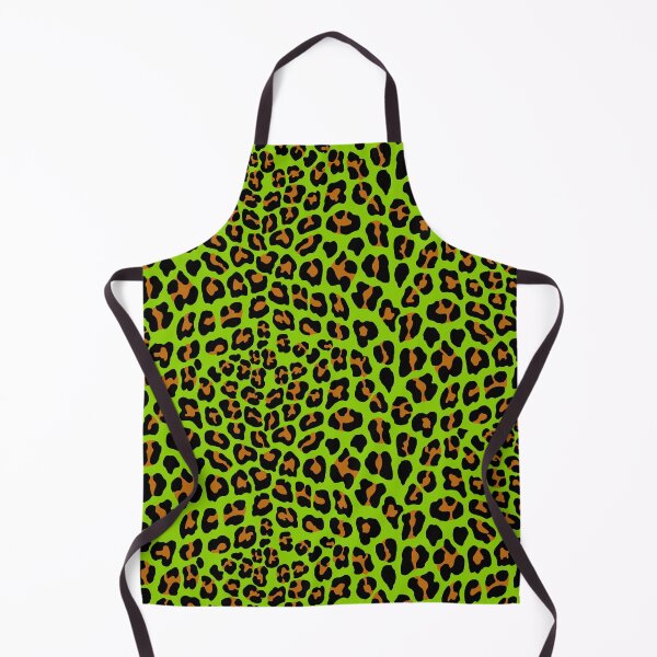 Artikelvorschau, Trendiges Leopardenmuster mit bratgrünem Hintergrund – Y2K-Stil entworfen und verkauft von Phat Dog Designs .