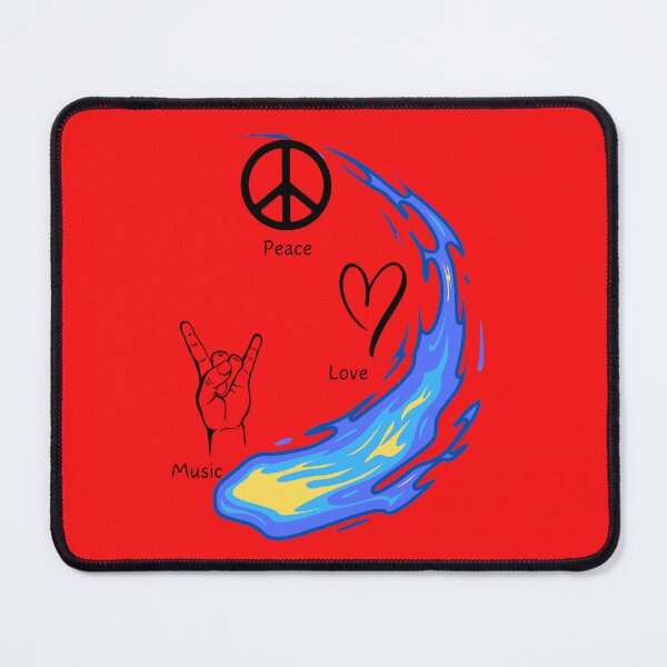 Item preview, Peace Love & Music designed and sold by jam-66.