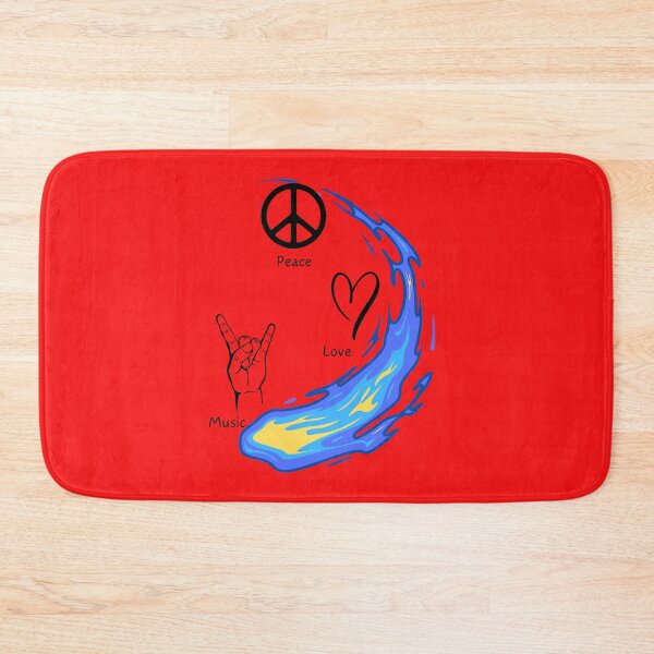 Item preview, Peace Love & Music designed and sold by jam-66.