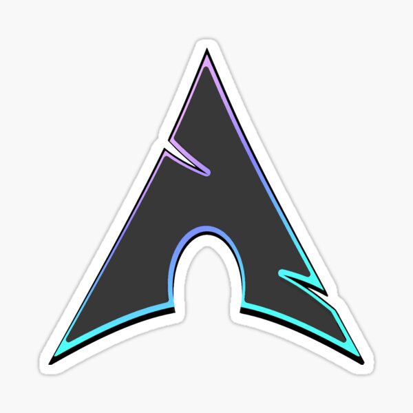 Item preview, Dark Mode Arch Linux Logo ~ Technology designed and sold by internet-joshi.