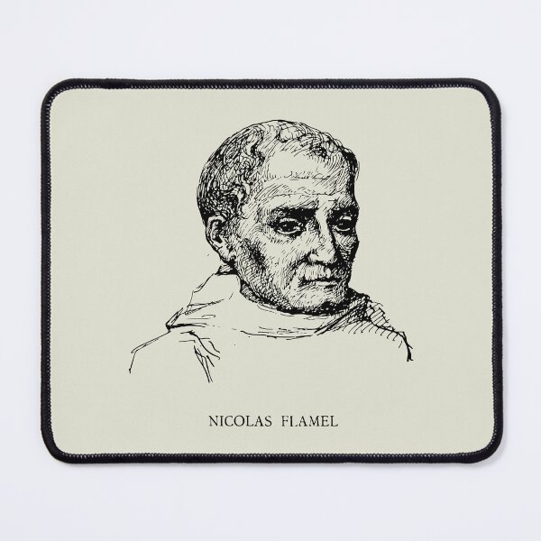Item preview, Nicolas Flamel Alchemical Portrait designed and sold by Twisted Kids.