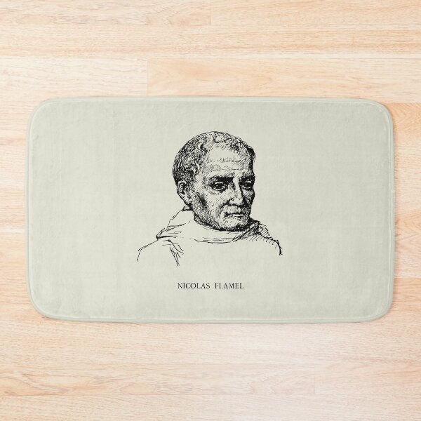 Item preview, Nicolas Flamel Alchemical Portrait designed and sold by Twisted Kids.