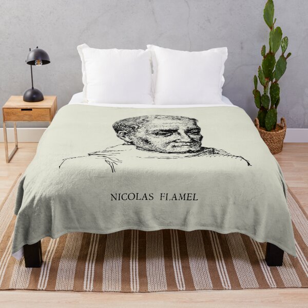 Item preview, Nicolas Flamel Alchemical Portrait designed and sold by Twisted Kids.