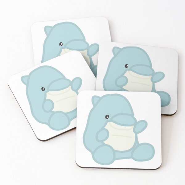 Aperçu de l'œuvre Dauphins Palm copain créée et vendue par chickensoupshop.
