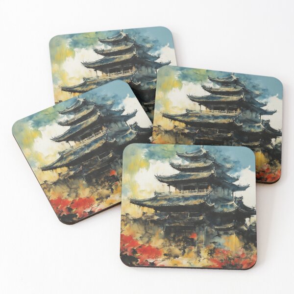 Item preview, Dilapidated Pagoda designed and sold by SpunkySpaniel.