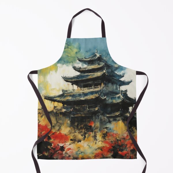 Item preview, Dilapidated Pagoda designed and sold by SpunkySpaniel.