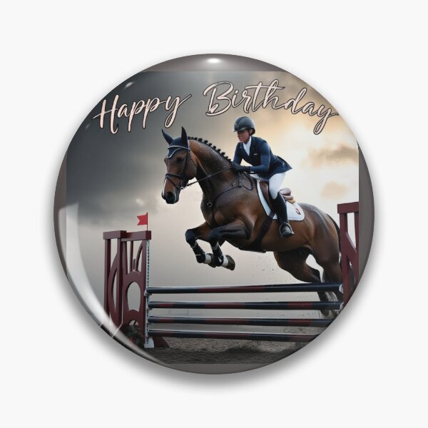 Item preview, Happy Birthday (Showjumper) designed and sold by BrenBub.