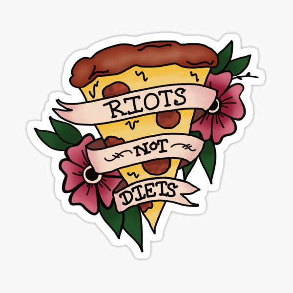 Item preview, Riots Not Diets designed and sold by Saltsaidsweet.