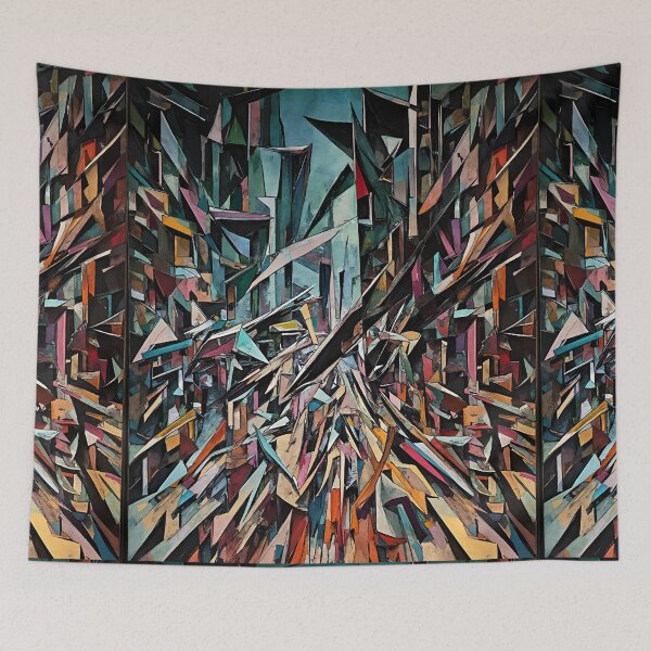 Item preview, Fragmented Chaos: Abstract Creativity Unleashed designed and sold by AmuraLumina.