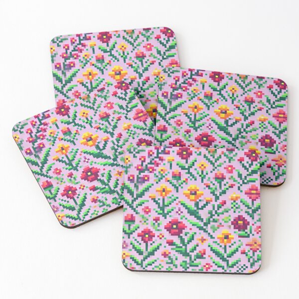 Item preview, Pixel Flowers designed and sold by DryadsGrove.