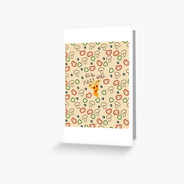 Item preview, Real Pizza Work designed and sold by AlliEmm.