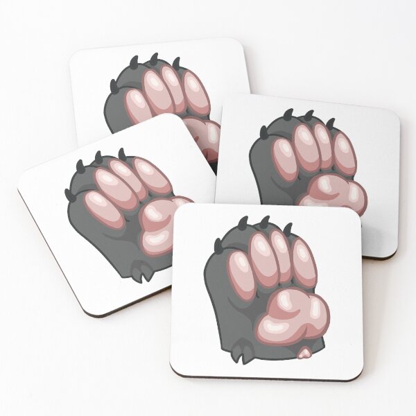Item preview, Big bean paw sticker  designed and sold by GnomelyDragon.