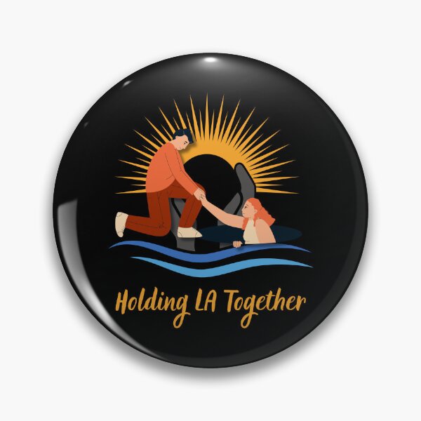 Item preview, Holding LA Together Amidst Wildfires designed and sold by Orens POD.