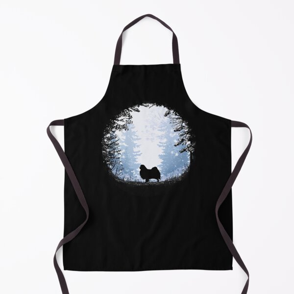 Item preview, “First Snow” Japanese Chin Dog designed and sold by Spinyflowerart.
