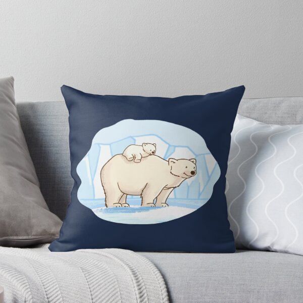 Item preview, Cute Polar Bears Illustration  designed and sold by Frank J. Art.