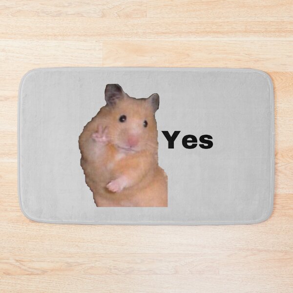 Item preview, Hamster saying yes meme, hamster saying yes, meme, hamster designed and sold by Martinez-TS.