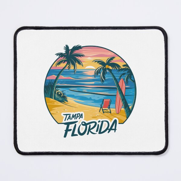 Item preview, Tampa Florida | Tropical Sunset in Tampa designed and sold by CircinusStore.