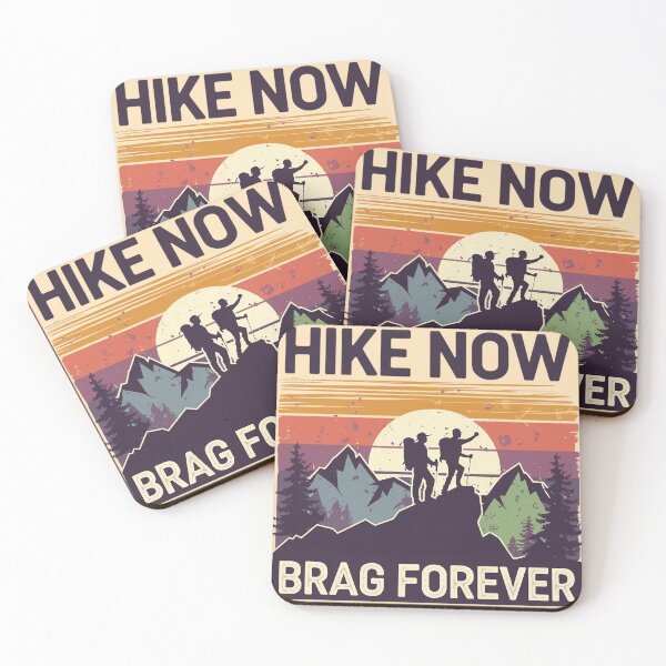 Item preview, Hike now, brag forever designed and sold by MagicWander.
