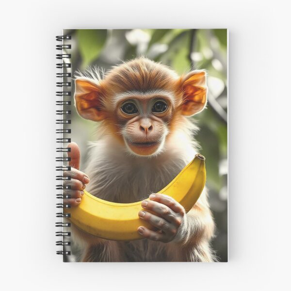 Item preview, Cute Monkey Holding Banana with Thumbs Up Vector Illustration designed and sold by hjian8219.