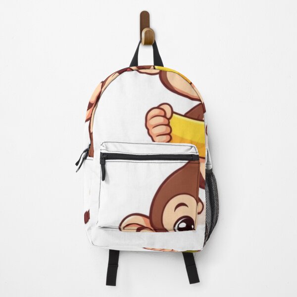 Item preview, Cute Monkey Holding Banana with Thumbs Up Vector Illustration designed and sold by hjian8219.