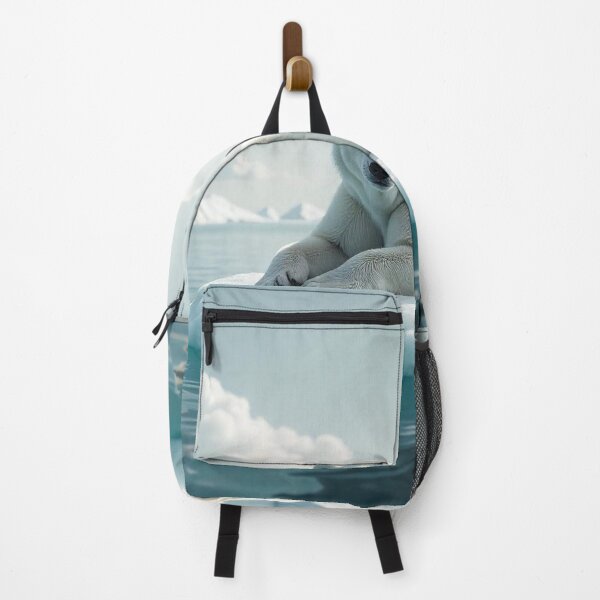 Item preview, Cute Polar Bear Laying on Iceberg Vector Illustration designed and sold by hjian8219.