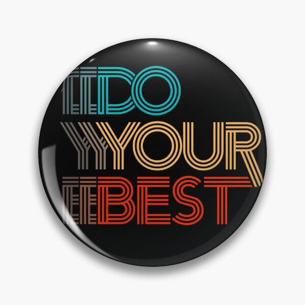 Item preview, Do Your Best (Retro) designed and sold by Carmarartshop.