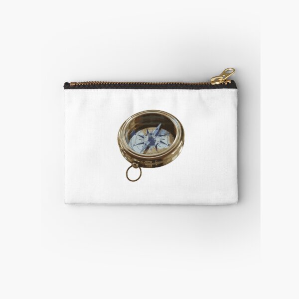 Item preview, Gold Compass Travel Sticker – Navigate Your Adventures designed and sold by QuteStuffHere.