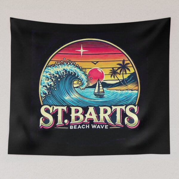 Item preview, St. Barts designed and sold by Myra365Art.