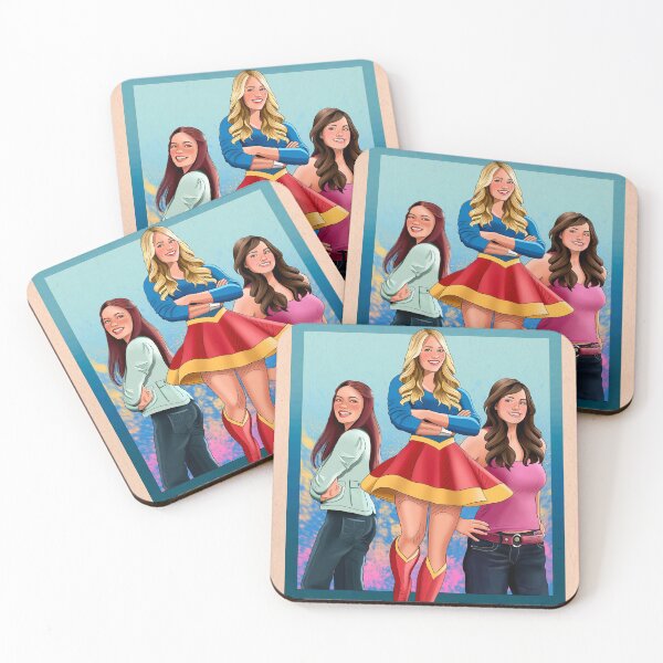 Item preview, Ladies of Smallville, Cartoon version  designed and sold by kelsey_fanart.