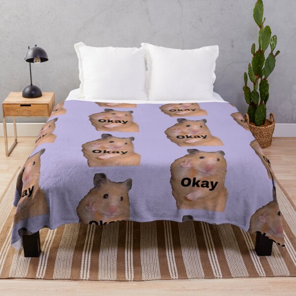 Item preview, Hamster meme saying okay, hamster, meme designed and sold by Martinez-TS.