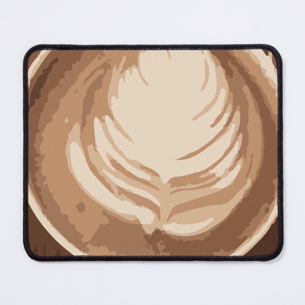 Item preview, Latte Art Sticker – Perfect for Coffee Lovers designed and sold by QuteStuffHere.