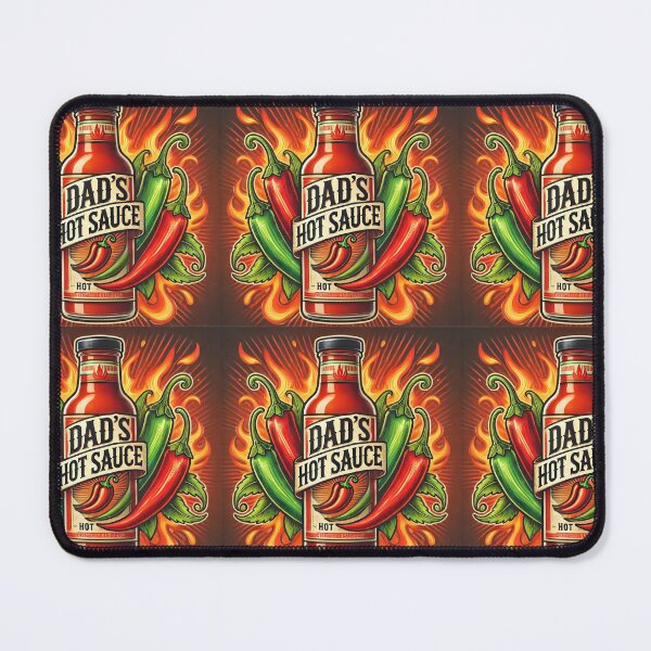 Item preview, Dad's Hot Sauce Label designed and sold by BackgroundND.