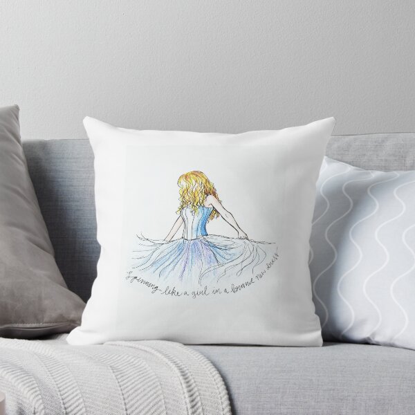 Item preview, Taylor Swift - "Spinning Like A Girl In A Brand New Dress" Lyrics designed and sold by minjisdesigns.