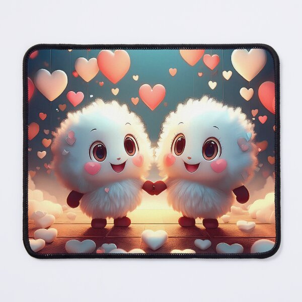 Item preview, Adorable Cloud Couple designed and sold by LETHAL_OFFICIAL.