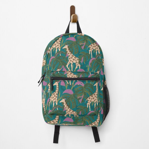 Item preview, Jungle Giraffes - Teal Palette designed and sold by inkedinred.